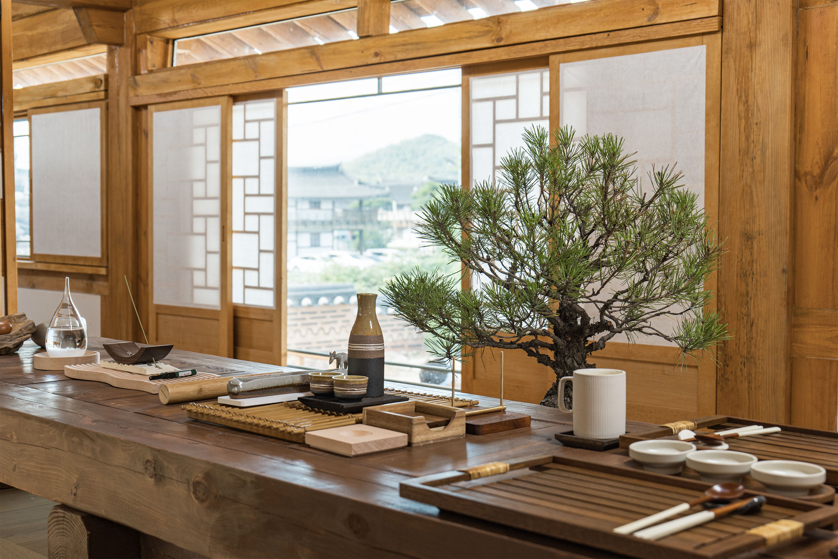 감성한옥, 레드콩